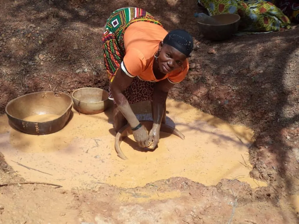 Gold Block in Mali, West Africa